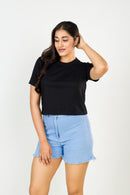 Black Crop Top FEMI